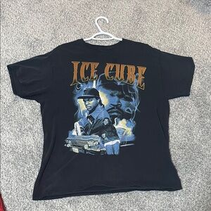 Black Ice Cube Graphic T-Shirt